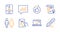 Analytical chat, Cogwheel and Restroom icons set. Seo laptop, Crane claw machine and Like hand signs. Vector
