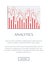 Analytics Page and Text Sample Vector Illustration