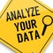 Analyze your data , business picture poster, super quality