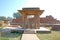 Ananda Stupa and Asokan pillar at Kutagarasala Vihara, Vaishali, Bihar, India