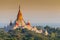 The Ananda Temple, located in Bagan, Myanmar. Is a Buddhist temple built of King Kyanzittha the Pagan Dynasty