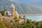 Ananuri church on lake, Georgia