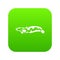 Anarhichas fish icon digital green