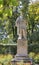 Anastasius Grun statue in Stadt park, Graz, Austria
