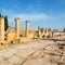 anatolia pamukkale old construction in asia turkey the colum