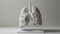 Anatomy Study: Realistic Human Lung Model for Medical Education