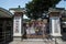 The ancestral shrine of the famous tourist attraction in Guangzhou, China. This is the entrance to the ancestral temple