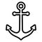 Anchor, boat anchor Vector Icon which can easily edit