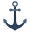 Anchor Color Vector Icon which can easily modify or edit