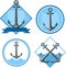 Anchor emblem illustrations 2