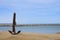 Anchor on Lake Michigan