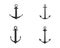 Anchor logo and symbol template design