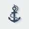 Anchor nautical symbol