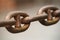 Anchor rusty chain