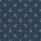 Anchor seamless pattern Boys print clothing Sea repeat background Men simple wallpaper for textile fabric
