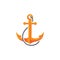 Anchor Ship Cruise Boat Nautical Sea Marine Rope Logo