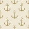 Anchor vintage pattern sea naval background symbol emblem label collection