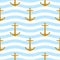 Anchors seamless pattern