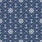 Anchors and steering wheels seamless pattern