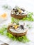 Anchovy canapes