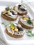 Anchovy canapes