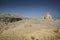 ancient 13th century ruins of the mosque built by Bibi Maryam, located in the once thriving merchant city of Qalhat in Oman