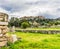 Ancient Agora Middle Stoa Parthenon Acropolis Athens Greece