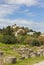 Ancient agora ruins and Observatory of Athens