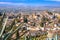 Ancient Albayzin neighbourhood in Granada panoramic view