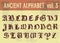 Ancient alphabet