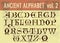 Ancient alphabet