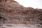 Ancient Amphitheater in Petra Kingdom of Jordan