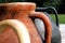 Ancient amphora end pots