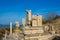 Ancient antique city of Efes, Ephesus antique ruin in Turkey