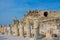 Ancient antique city of Efes, Ephesus ruin in Turkey