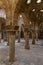 Ancient arab baths warm room Ronda Spain