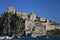 Ancient Aragonese Castle in Ischia Ponte. The fortification stan