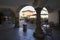 Ancient arcades in Cividale del Friuli