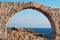 Ancient arch at Kourion, Cyprus