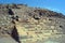 The ancient archaeological site of Caral, near Supe, Barranca Province, Peru. Caral is a UNESCO world heritage site and considered