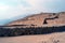The ancient archaeological site of Caral, near Supe, Barranca Province, Peru. Caral is a UNESCO world heritage site and considered