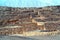 The ancient archaeological site of Caral, near Supe, Barranca Province, Peru. Caral is a UNESCO world heritage site and considered