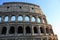 Ancient architecture Colosseum in Roma Italy