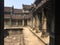 Ancient Architecture. Inside Angkor Wat. Hindu temple .Cambodia.