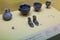 Ancient Athenian pottery in Athene museum