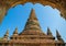 Ancient Bagan pagoda, Myanmar