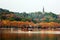 Ancient Baochu Pagoda West Lake Reflection Hangzhou Zhejiang Chi