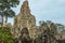 Ancient Bayon temple in Angkor Archaeological Park, near Siem Reap, Cambodia