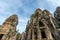 Ancient Bayon temple in Angkor Archaeological Park, near Siem Reap, Cambodia