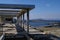 Ancient beach patio in Chania, Greece.